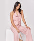 Flared Leg Formal Pink Pant